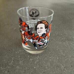 Vintage Denver Broncos '84 Old Fashioned/Rocks Pizza Hut Glass